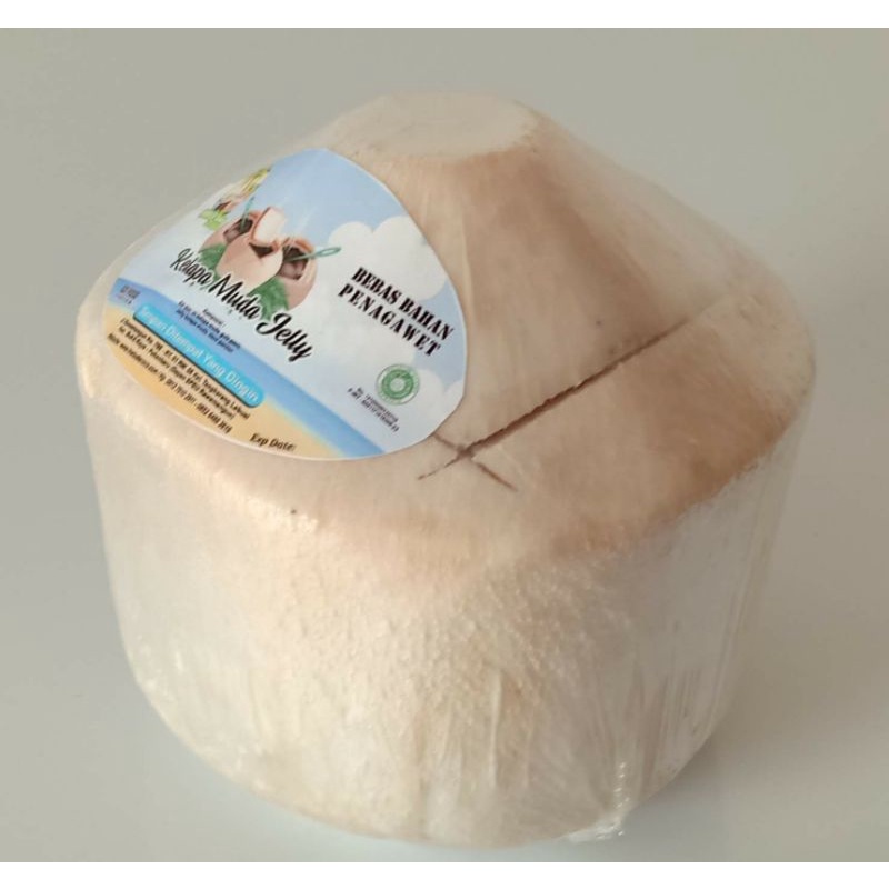 Kelapa Muda Jelly Kemasan Batok