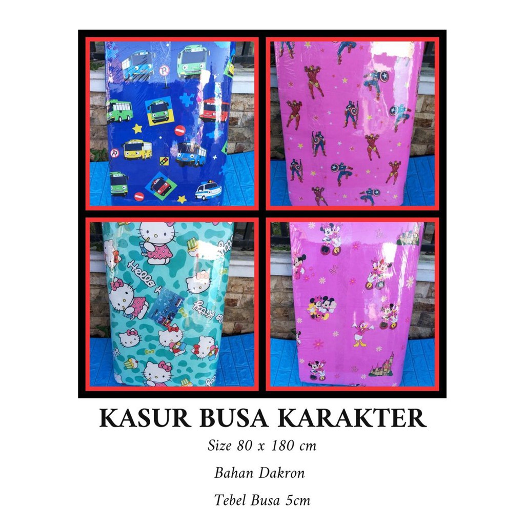 Kasur Lantai Karakter (80x180cm) Tebal 5cm  Shopee Indonesia