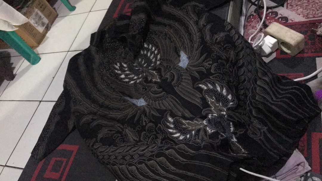 Peksi Lawasan Pendek Kemeja Batik Pria Katun Primisima Full Furing