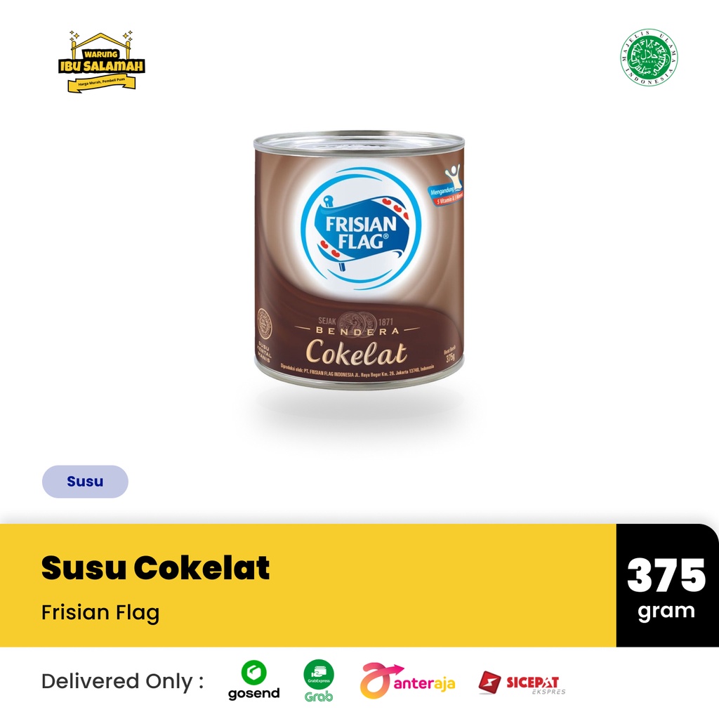 

Susu Kental Manis Coklat Frisian Flag - Kaleng