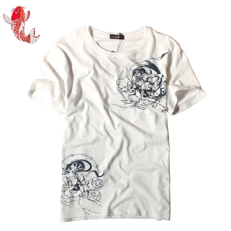 KAOS SUKAJAN IMPORT PRIA WANITA JEPANG KOREA KOI HARAJUKU ORIGINAL M-3XL JY62