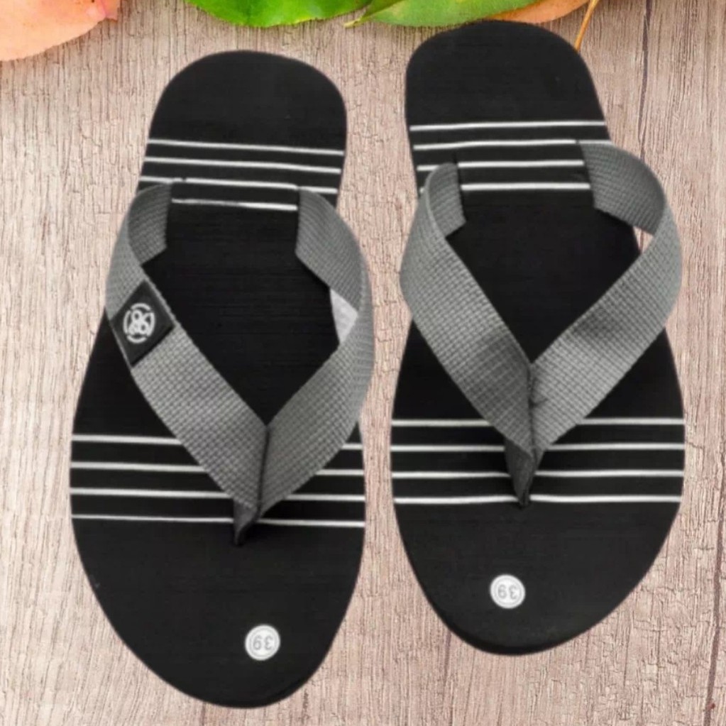 Sandal Pria dewasa abe Distro Motif Belang TERBARU