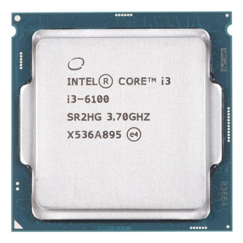 PROCESSOR INTEL i3 6100 LGA 1151 TRAY PLUS FAN GARANSI 1TH