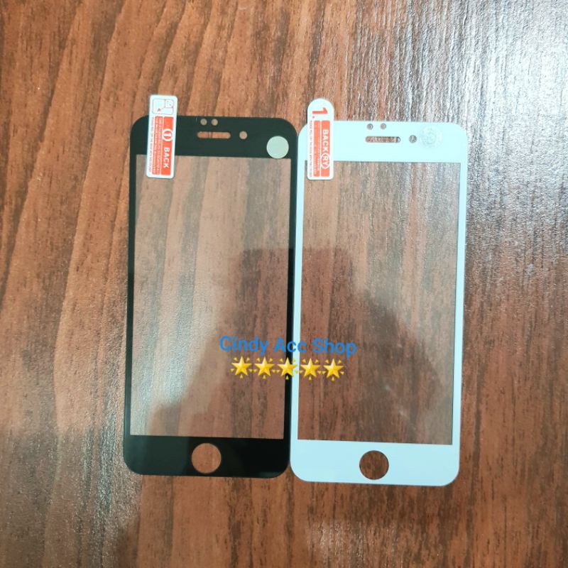 Tempered Glass IP 7 dan IP 8 Anti Gores