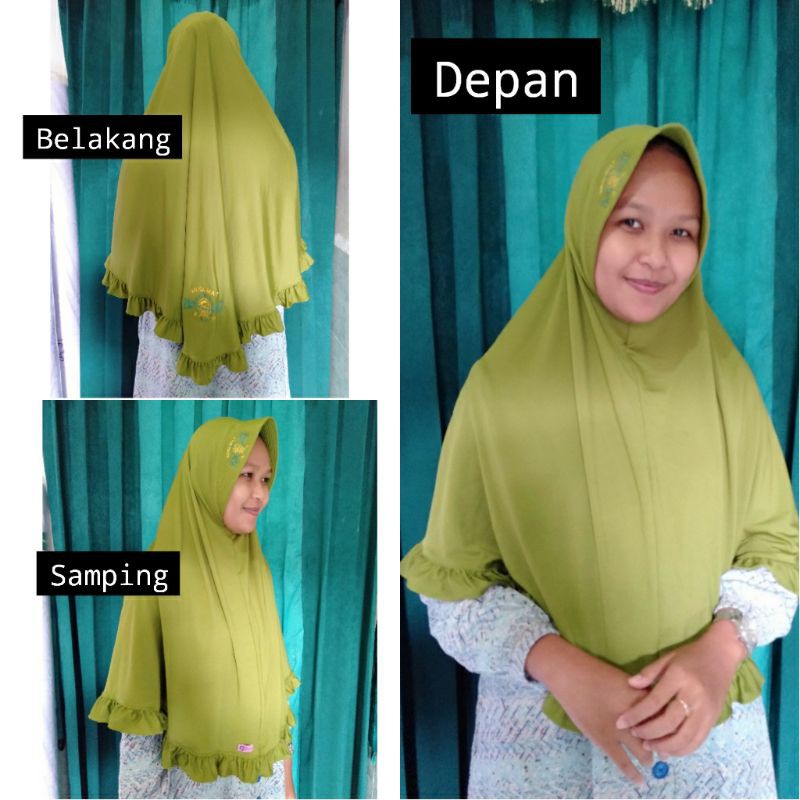 NEW Model Jilbab Instan Muslimat NU | Hijab Rampel Jumbo