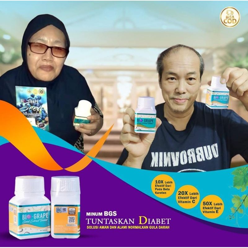 Bio Grape Seed King of Antioxidant Suplemen Kesehatan
