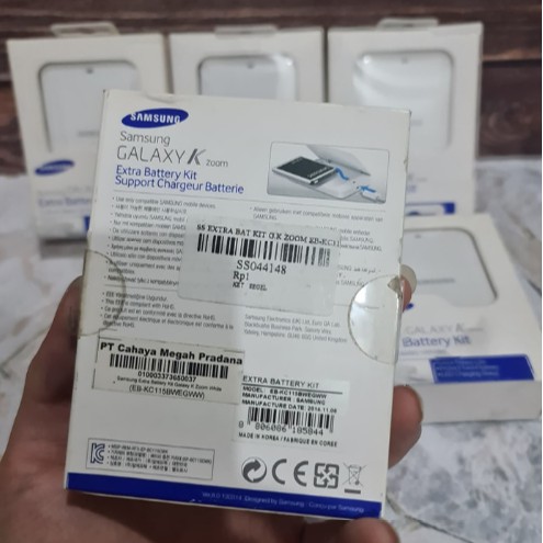 BATTERY KIT SAMSUNG GALAXY K ZOOM ORIGINAL RESMI SEIN