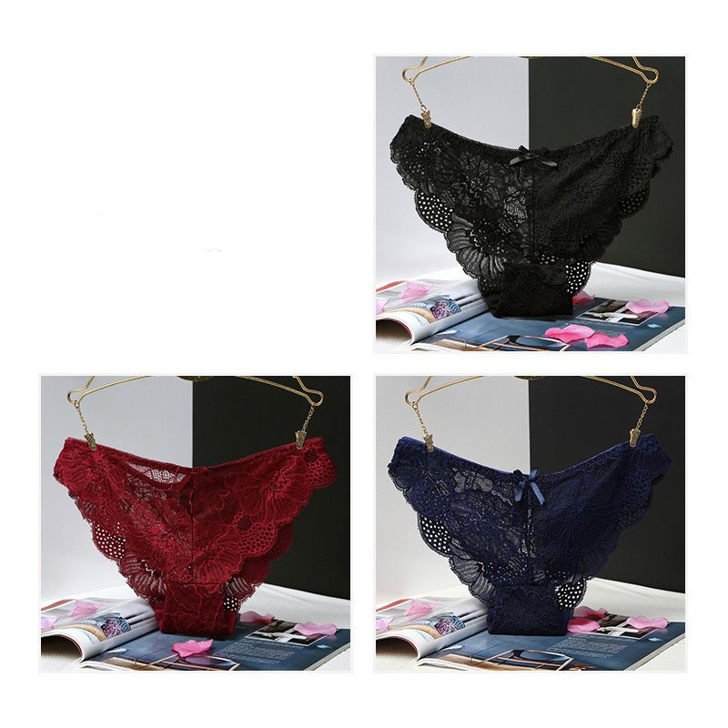 celana dalam Wanita sexy g string Lingerie Bahan Renda C070