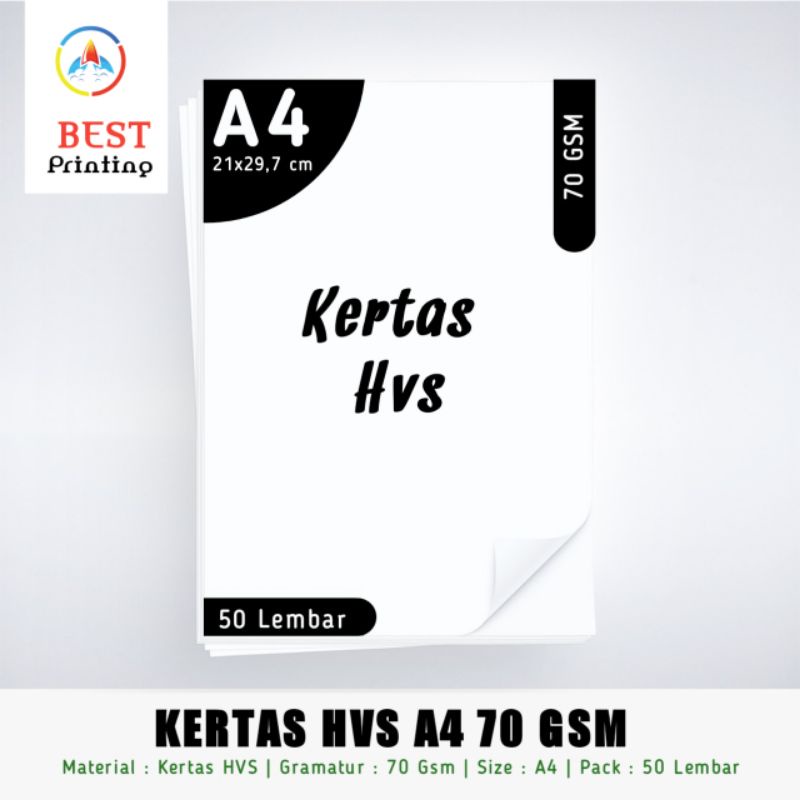 

KERTAS HVS A4 ECERAN 70 GR