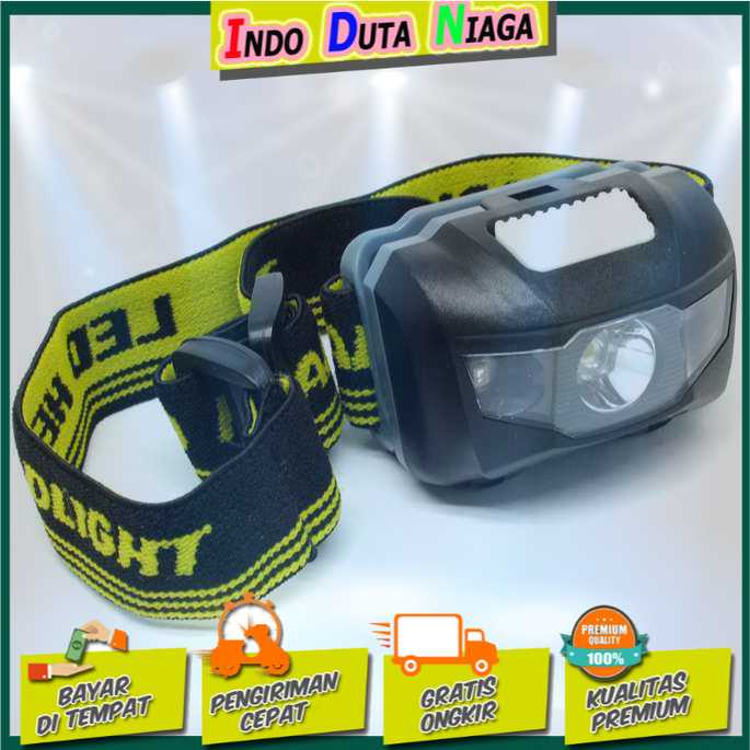 IDN TOOLS - TaffLED Headlamp LED Multifunction Outdoor 3W - GD63