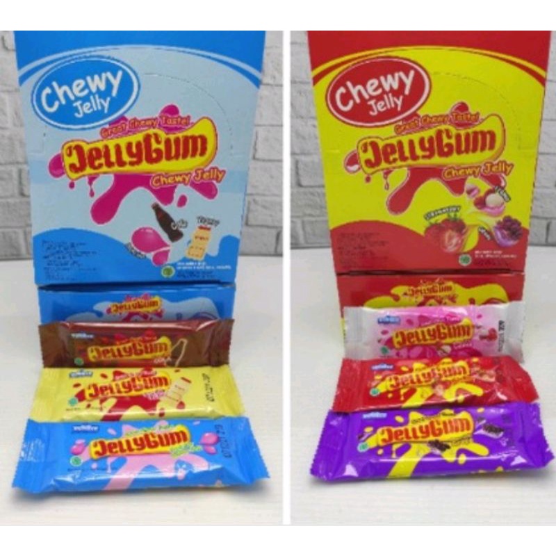 

Donald Jelly Gum / Chewy jelly box isi 24 pcs