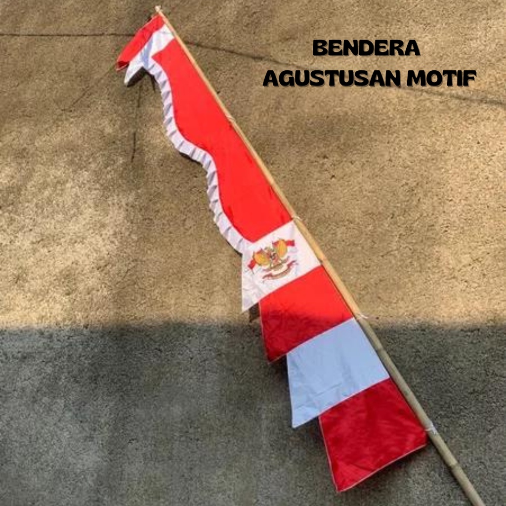 BENDERA MERAH PUTIH KUDA LAUT - DIRGAHAYU INDONESIA