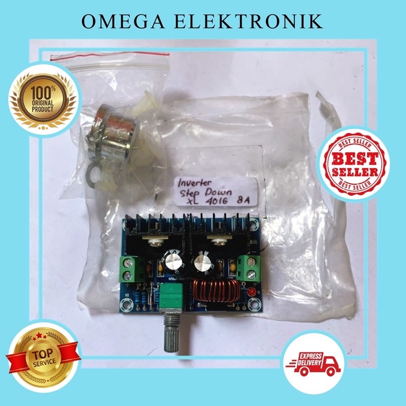 Step Down XL 4016 8A/Inveter Step Down XL 4016 8A/DC Stepdown Buck Module 8A with Potentiometer/Modu