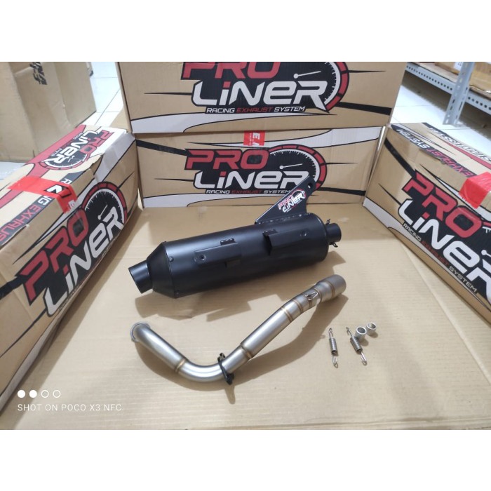 Knalpot Proliner Standard Racing Beat Scoopy Spacy Karburator