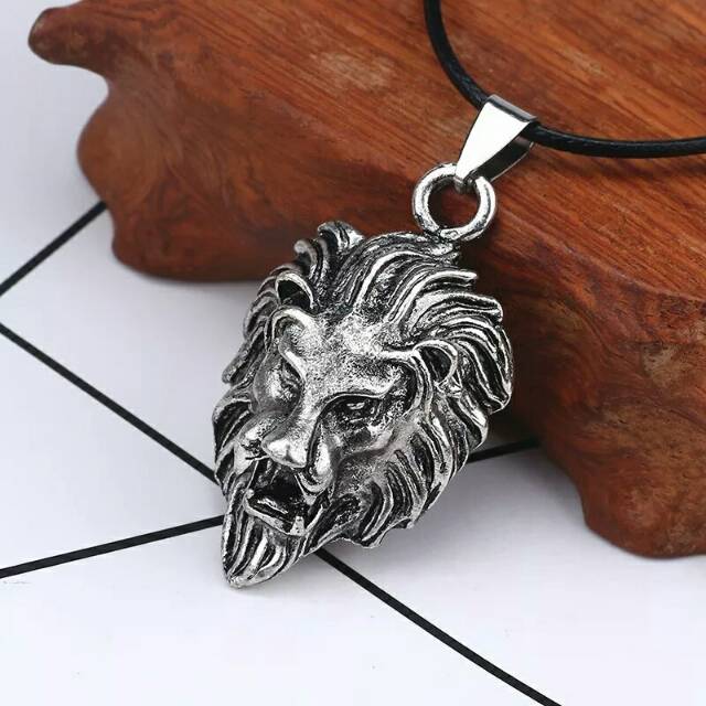 Kalung titanium singa maung singo edan aremania persija jakmania keren impor korea