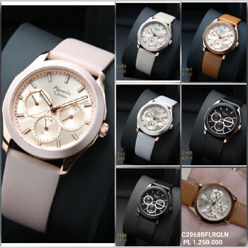 ALEXANDRE CHRISTIE WANITA AC2968 / AC 2968 ORIGINAL GARANSI RESMI
