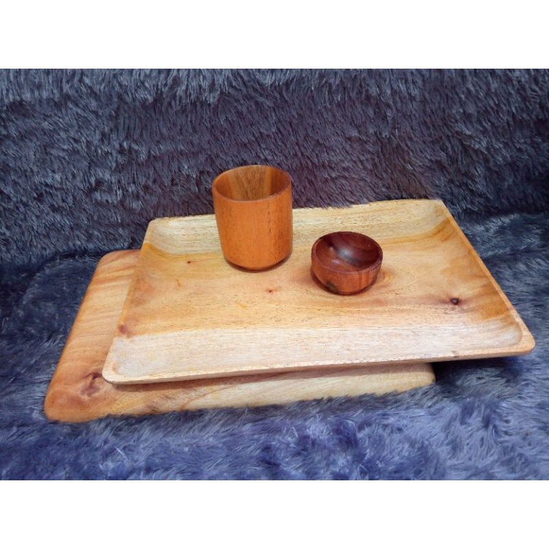 ID BAKI KAYU / NAMPAN KAYU / TRAY KAYU MAHONI / TALAM KAYU