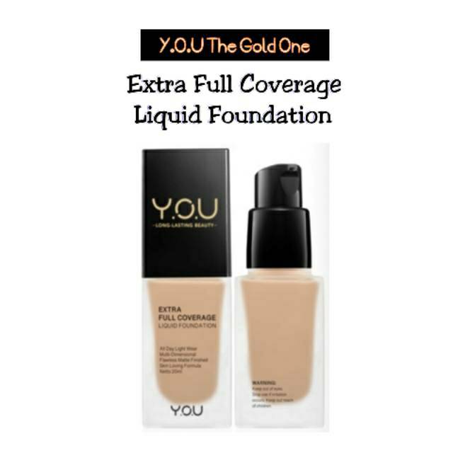 you extra full coverage liquid foundation