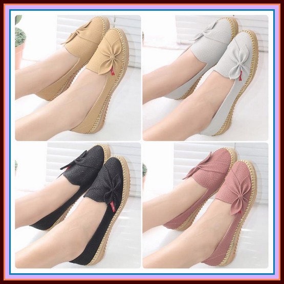 Sepatu Espadrille #1888-Mk Sepatu Wanita Flat Shoes Murah Teplek Pita Casual Murah Flatshoes Cewek
