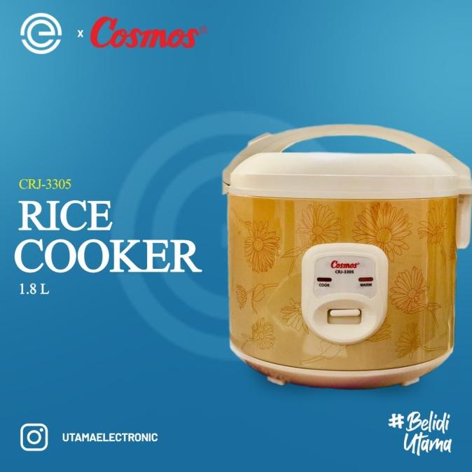 COSMOS Rice Cooker 1.8 Liter CRJ-3305 Terbaru