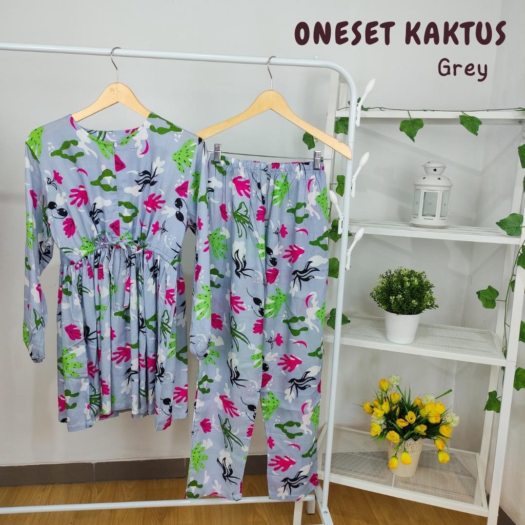 ONESET KAKTUS DEWASA rayon viscose ONESET