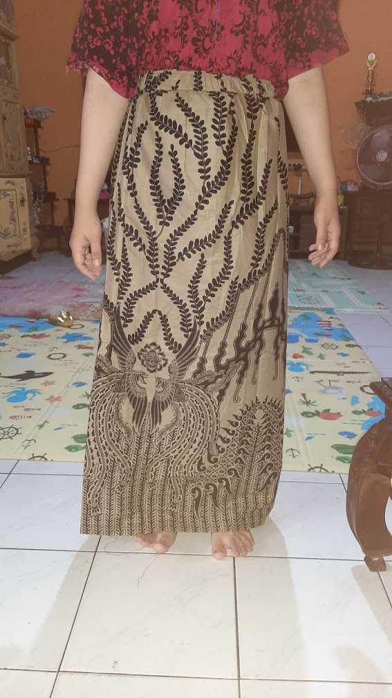 Maura Coupel Batik Couple Keluarga Sania Ruffle Ori Ndoro Jowi Dnt Motif Manuk Tarung