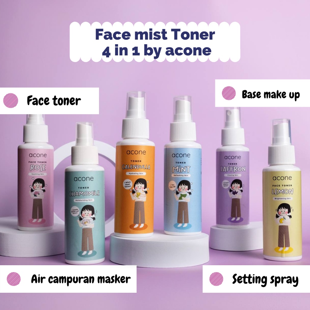 Face mist Toner Acone / Facemist Toner Acone / Facemist 100 ml by Acone skin / Acone Face Mist Toner