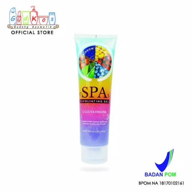 SYB RAINBOW FRUITAMIN SPA EXFOLIATING GEL ANGKAT DAKI PEMUTIH KULIT