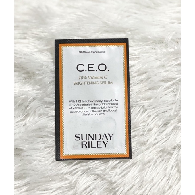 Sunday Riley  C.E.O 15% Vitamin C Brightening Serum