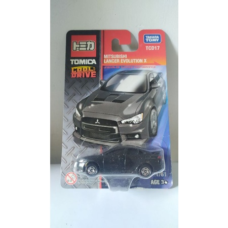 TOMICA COOL DRIVE MITSUBISHI LANCER EVOLUTION X ( LOOSE CARD )