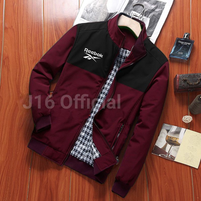 Jaket Harrington Pria Baby Canvas OUTDOOR INDOOR Premium Kombinasi