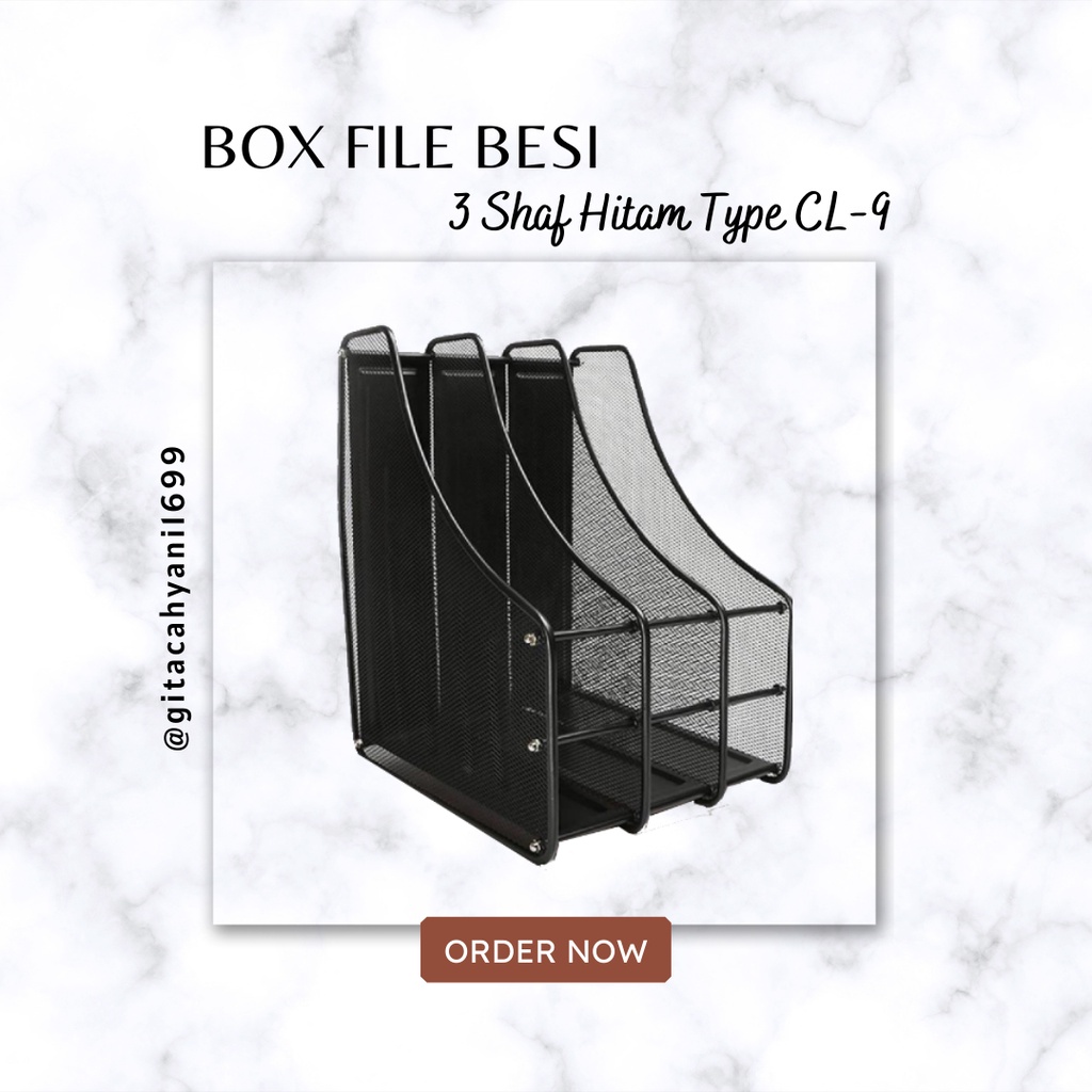 

BOX FILE 3 DAN 4 SHAF BAHAN BESI