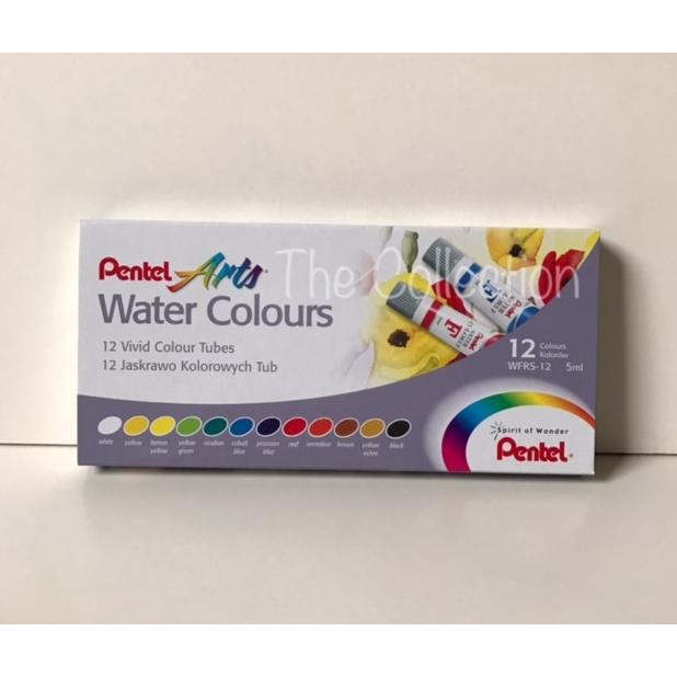 

Atk0320Pt 12 Warna Cat Air Pentel Wfrs 12 Watercolour Art Color