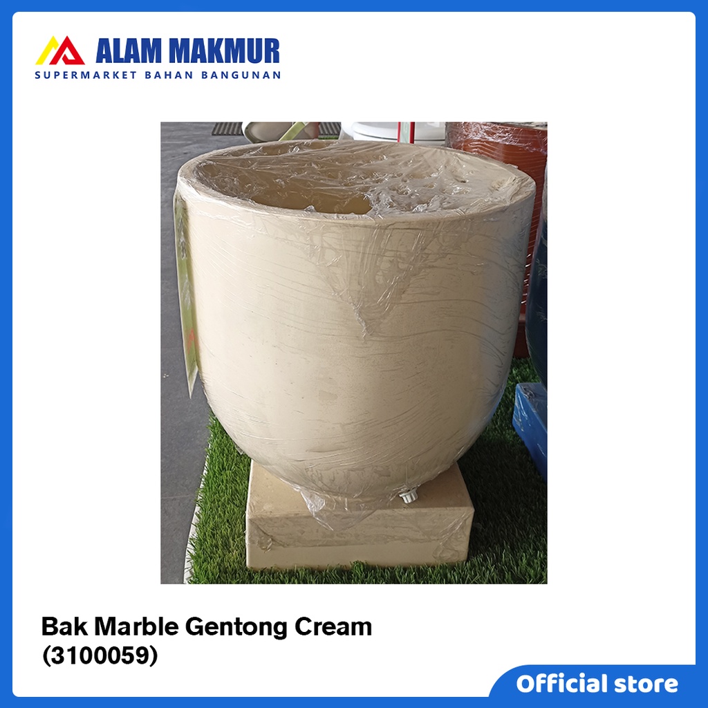Bak air/gentong air kamar mandi + packing kayu