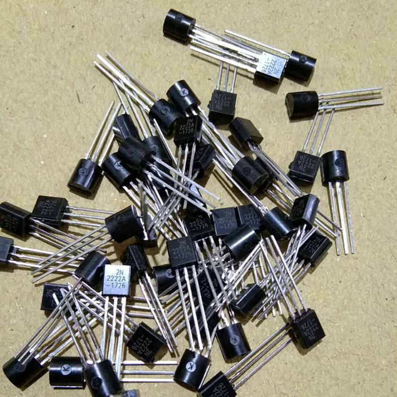 10PCS 2N2222 TO-92 500MA FAST SWITCHING NPN TRANSISTOR