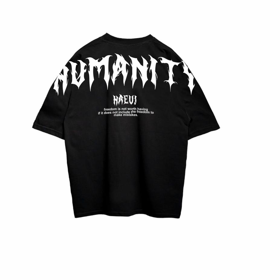 Harga Murah.. HAEV T-shirt Oversize - Humanity T-shirt/kaos/pakaian