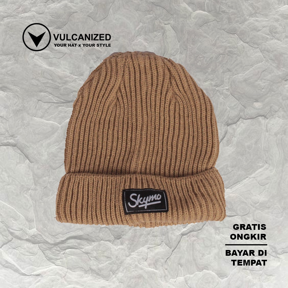 KUPLUK BEANIE HAT POLOS / KUPLUK RAJUT POLOS / SHORT BEANIE HAT