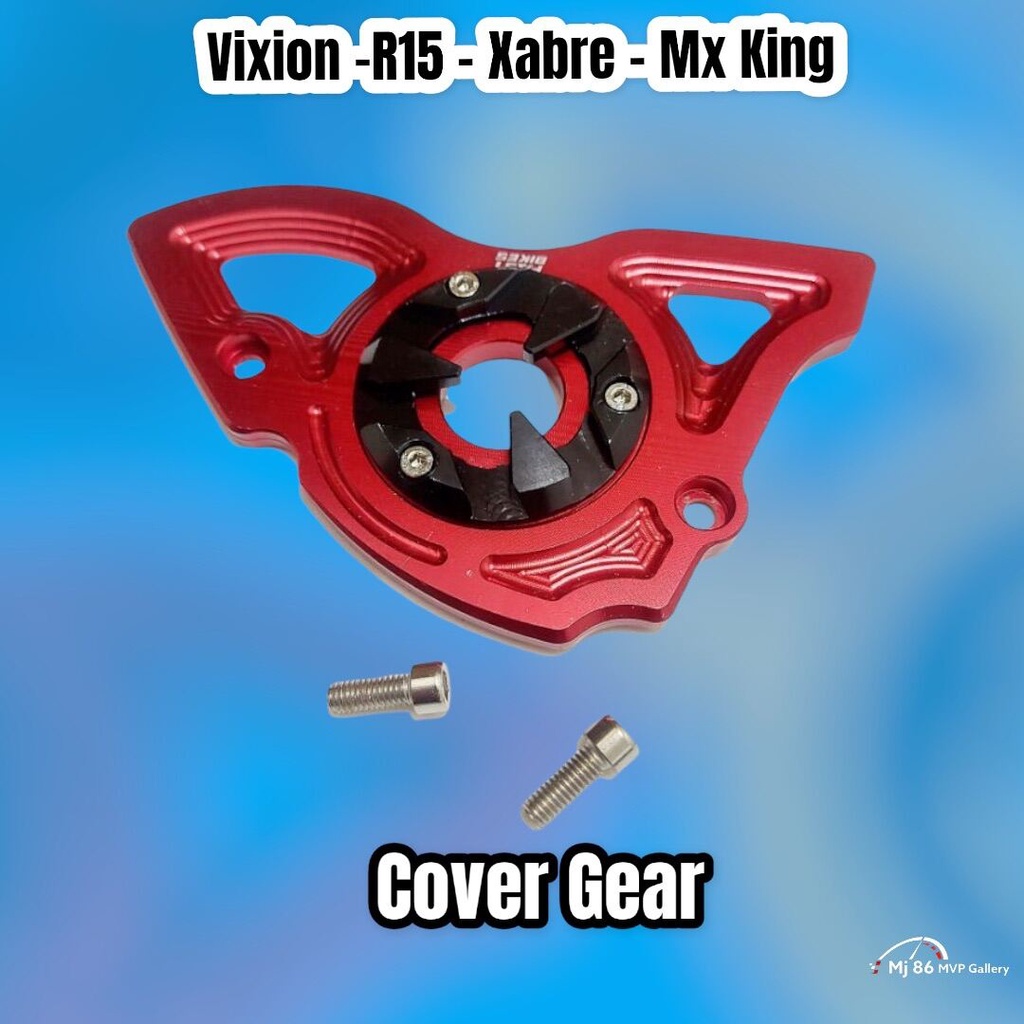 Cover Gear Depan Vixion Mx King R15 V2 R15 V3 Xabre Full Cnc