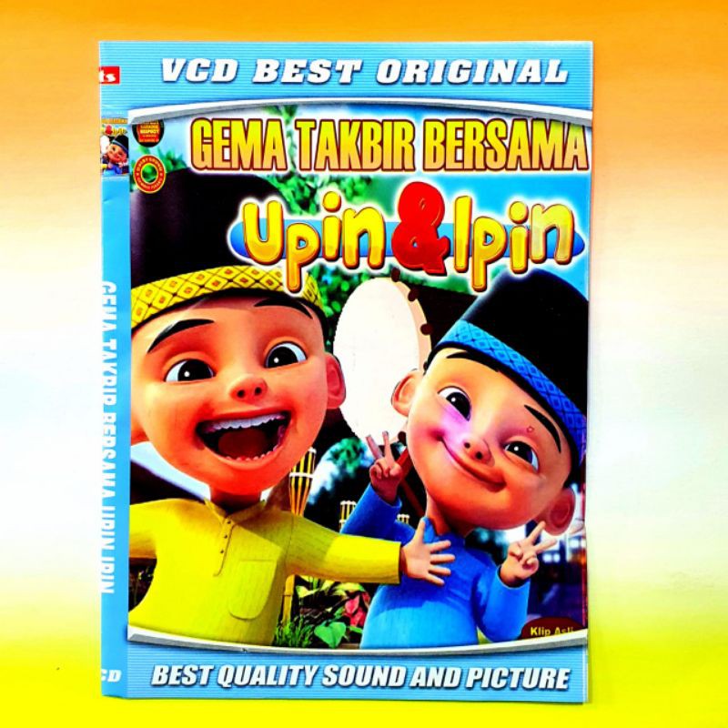 KASET VIDEO MUSIK UPIN IPIN TAKBIRAN TERBARU - LAGU MUSIK LEBARAN ANIMASI COVER UPIN IPIN
