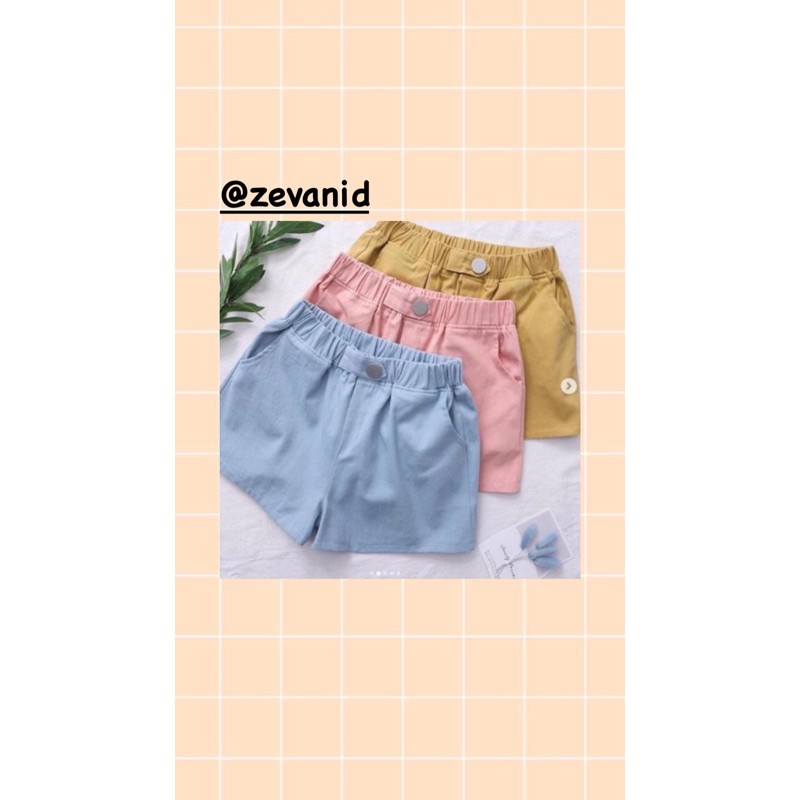 Bichon pants - celana pendek bichon - celana wanita