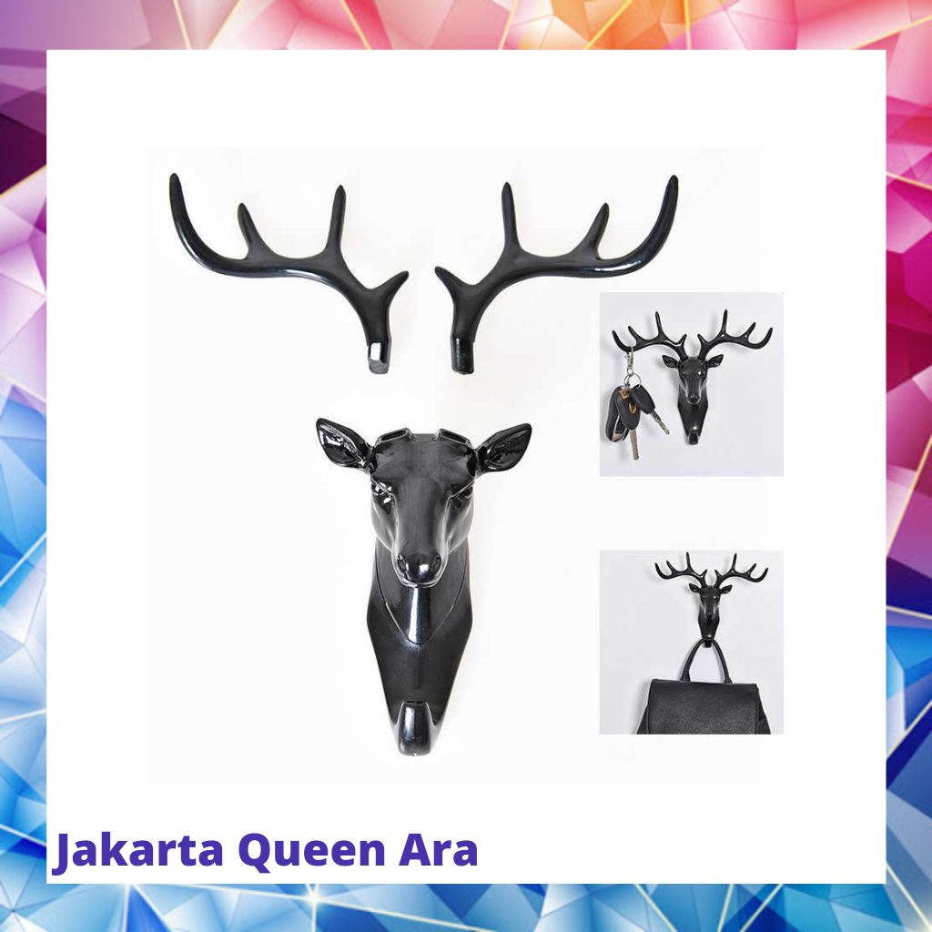 Gantungan Dinding Model Antlers Head - YQX003-201