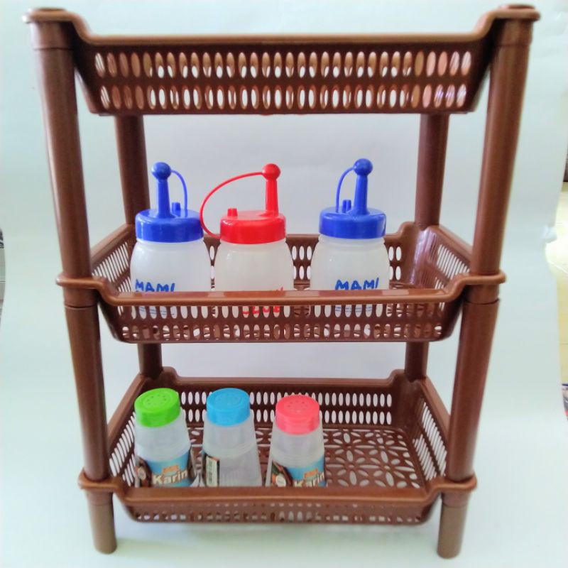 Rak Susun Mini Serbaguna / Rak tempat bumbu dapur,snack,kosmetik Murah
