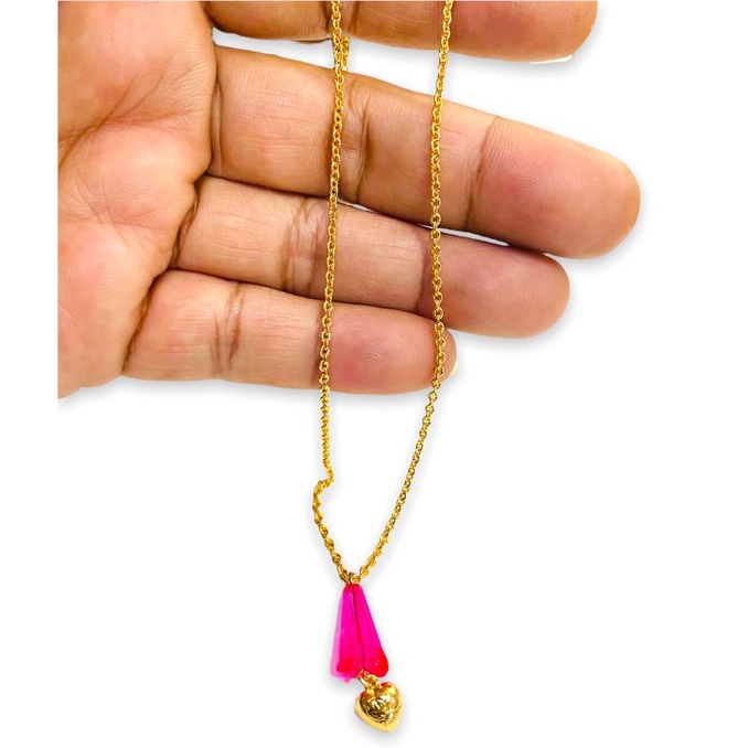 kalung set leontin//kalung pengganti emas//perhiasan //kalung