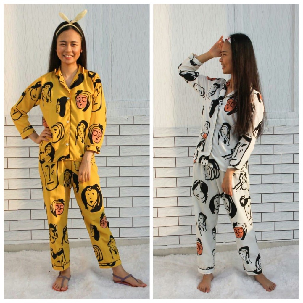 SALE ! BAJU TIDUR DEWASA PP MOTIF KARTUN