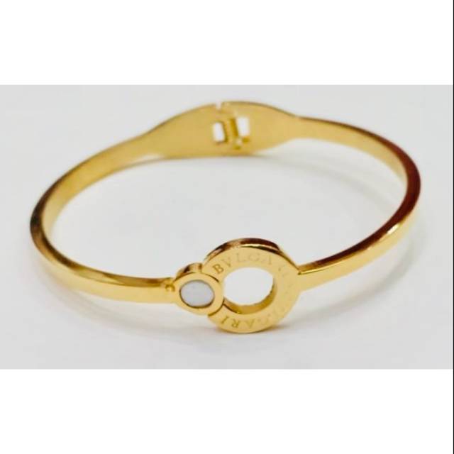 Gelang bangle import / gelang fashion titanium gold / bangle Titanium fashion import