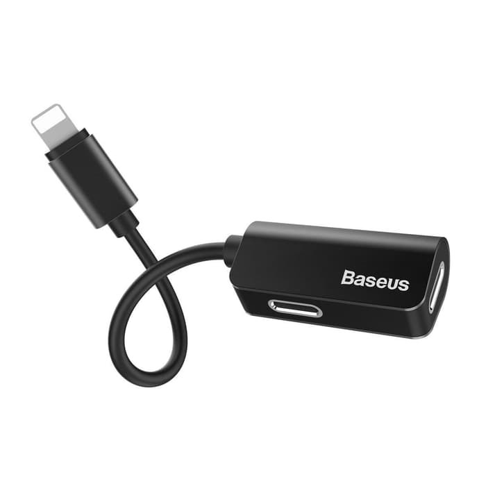 [NEW] BASEUS CONVERTER AUDIO IPHONE LIGHTNING AUDIO SPLITTER MUSIC CHARGER
