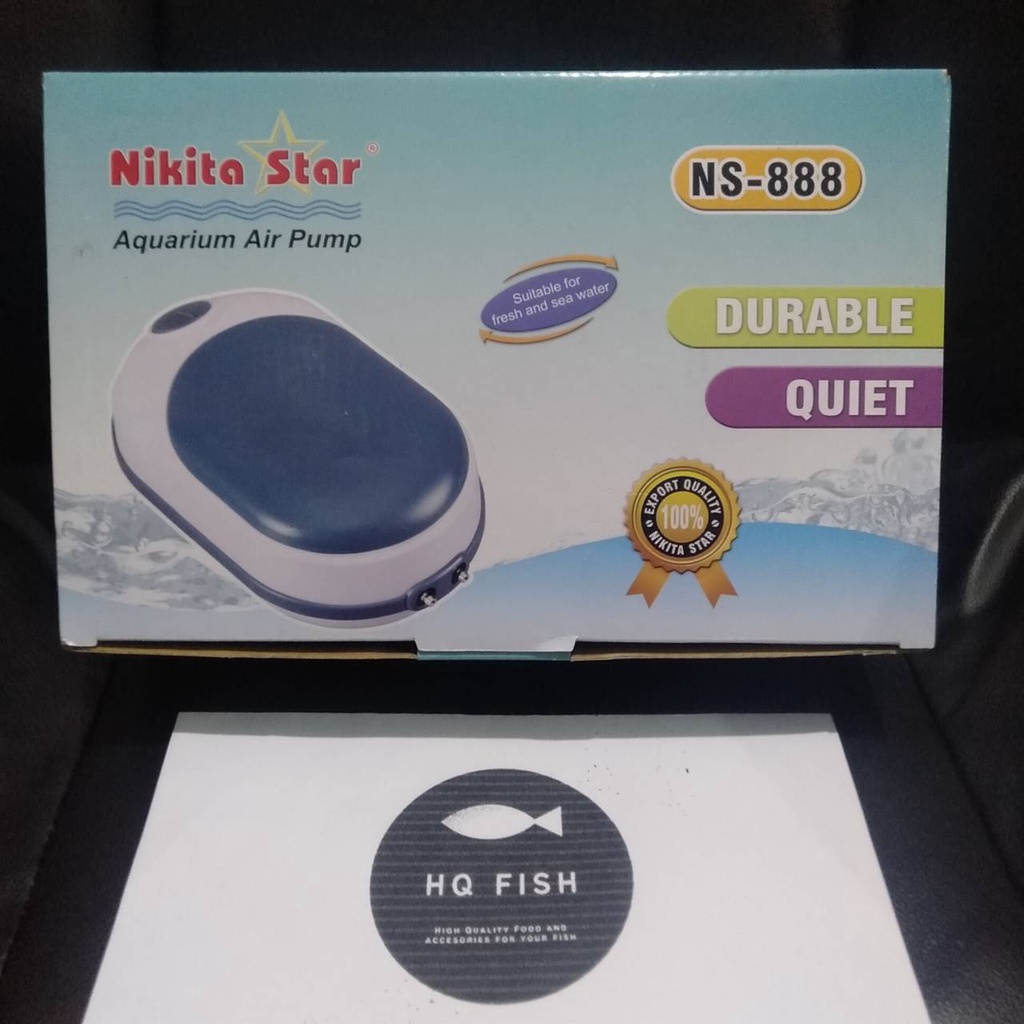 NS 888 NIKITA STAR AERATOR 2 LUBANG AIRPUMP AQUARIUM