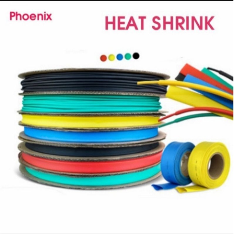 Heatshrink tube D-25mm panjang 50M Heatshrink tube besar