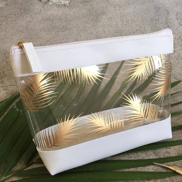 Pouch Transparan Custom / Pouch Skincare