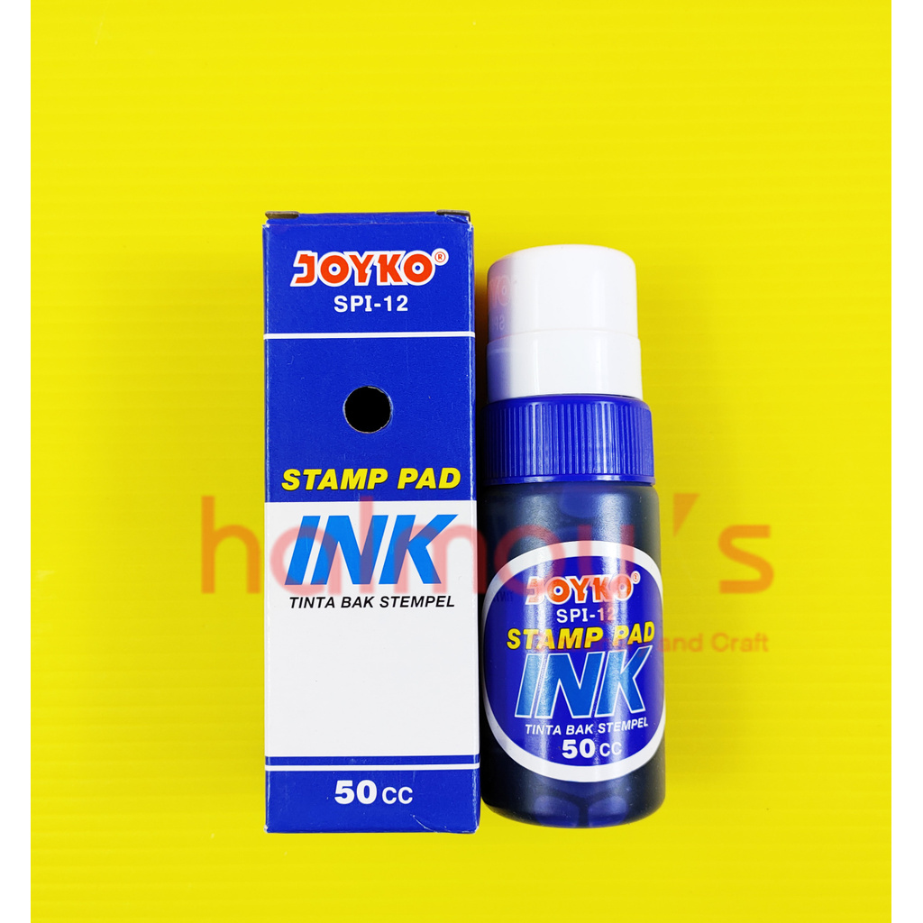

TINTA BAK STEMPEL / STAMP PAD INK JOYKO SPI - 12 WARNA BIRU